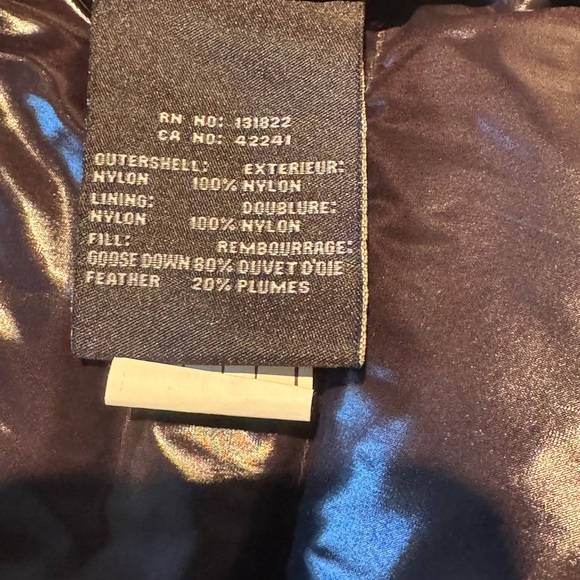 SAM New York Black Puffer Jacket Size M - Picture 4 of 5